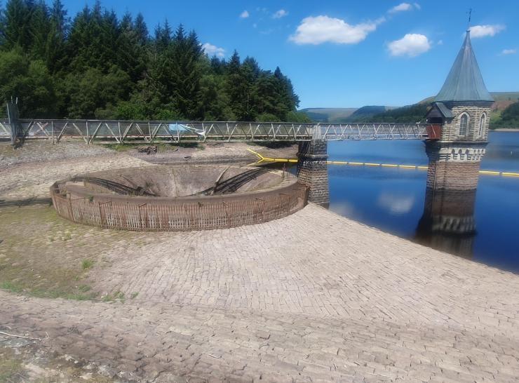 Pontsticill reservoir, July 2025.