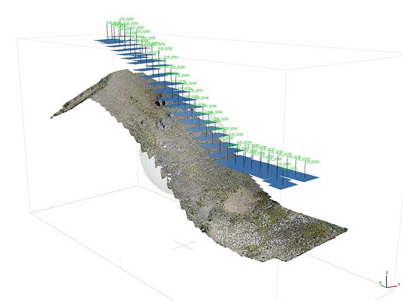 Terrain following flight control software image