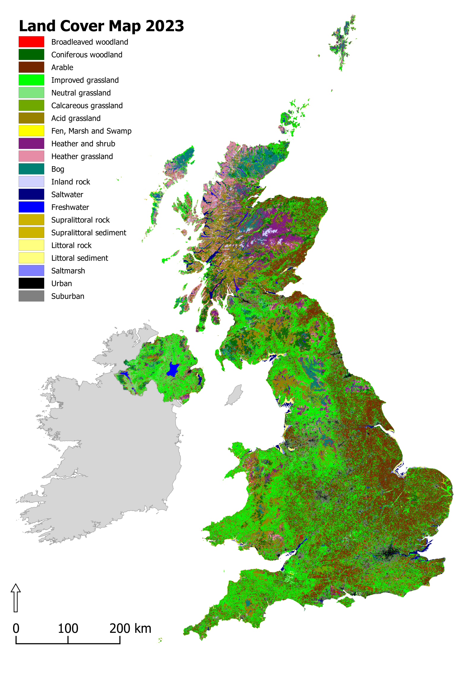 Land Cover Map 2023