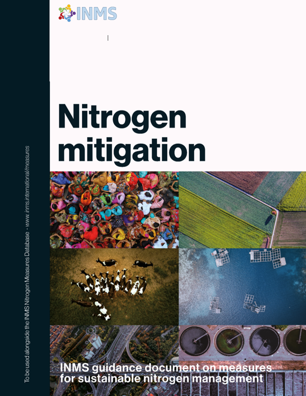 Front cover of document entitled Nitrogen mitigation