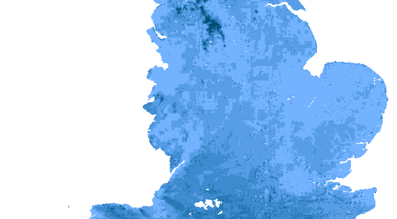 Map of mean estimates of plant habitat indicators present