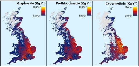 LC plus Pesticides demo map