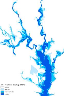 IH130 Flood risk maps