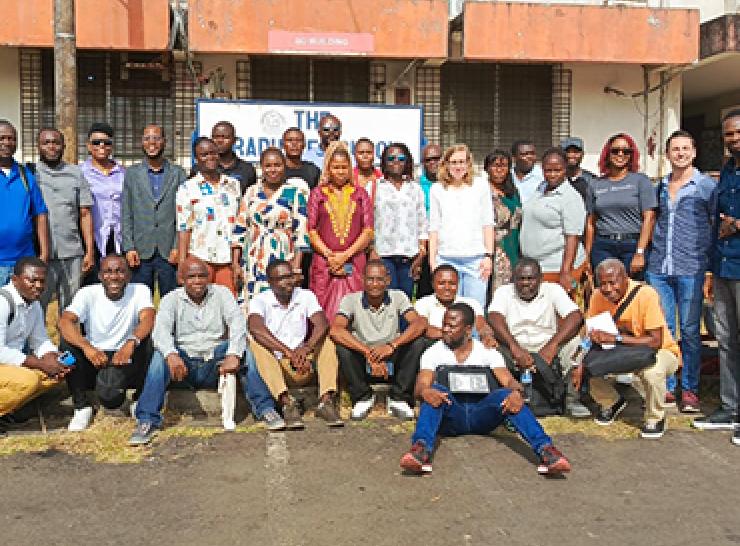 University of Liberia and UKCEH scientists
